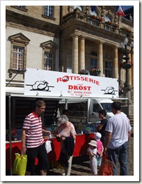 market in Autun